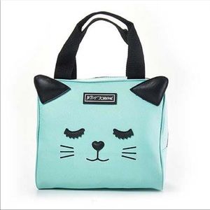 Sale❗️Insulated Cat Lunch Tote Bag BETSEY JOHNSON